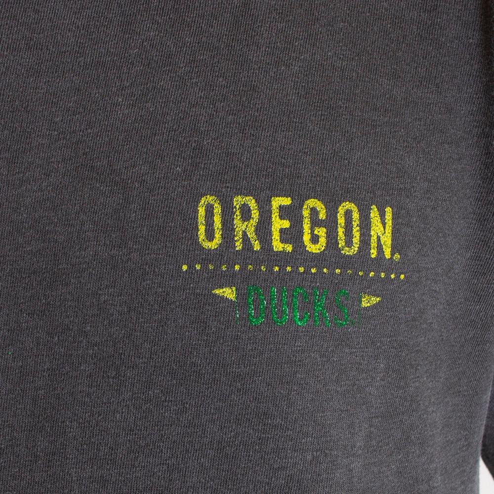 Autzen Stadium, Summit, Black, Long Sleeve, Cotton, Men, Unisex, Football, Comfort Color, T-Shirt, 588915